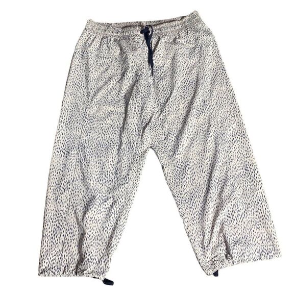 Lululemon step lively crop Dottie dash grain black 4 relaxed drawstring - Picture 1 of 12